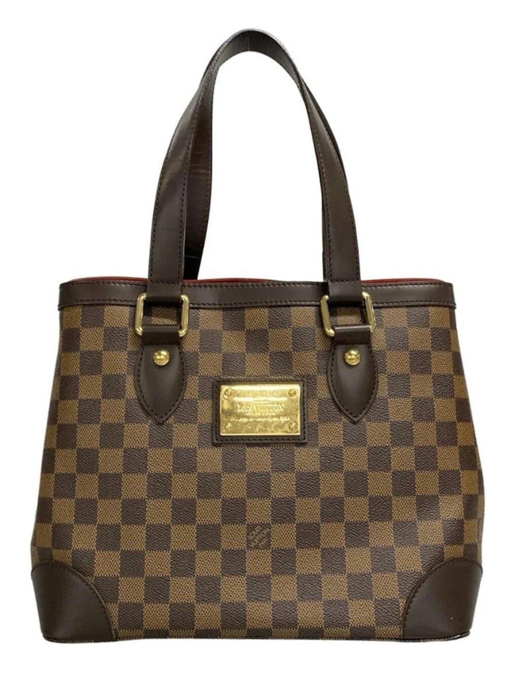 LOUIS VUITTON Hampstead PM N51205 Ebene Damier CA4029 Handbag Damier Canvas